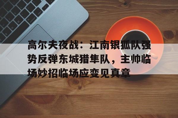 包含高尔夫夜战：江南银狐队强势反弹东城猎隼队，主帅临场妙招临场应变见真章的词条